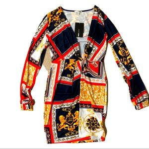 Brand new mini wrap dress